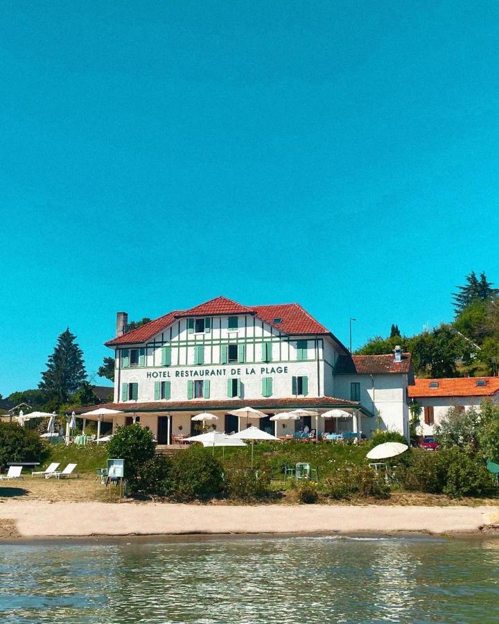 Hotel De La Plage Excenevex Bagian luar foto