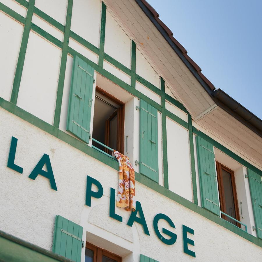 Hotel De La Plage Excenevex Bagian luar foto